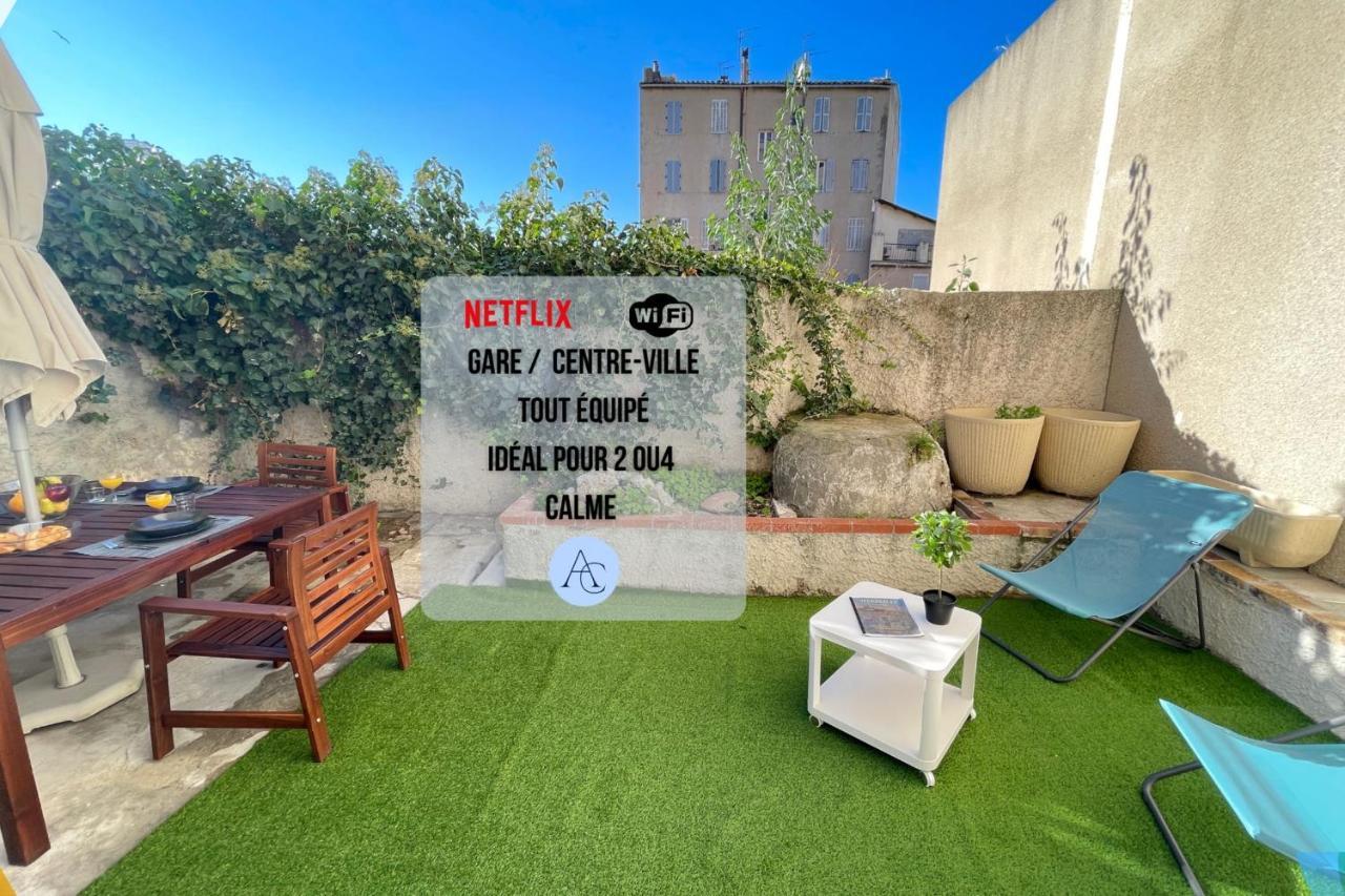 Le Grand Bleu Terrasseclimwifinetflix Proche Gare-Centre Apartment Марсилия Екстериор снимка